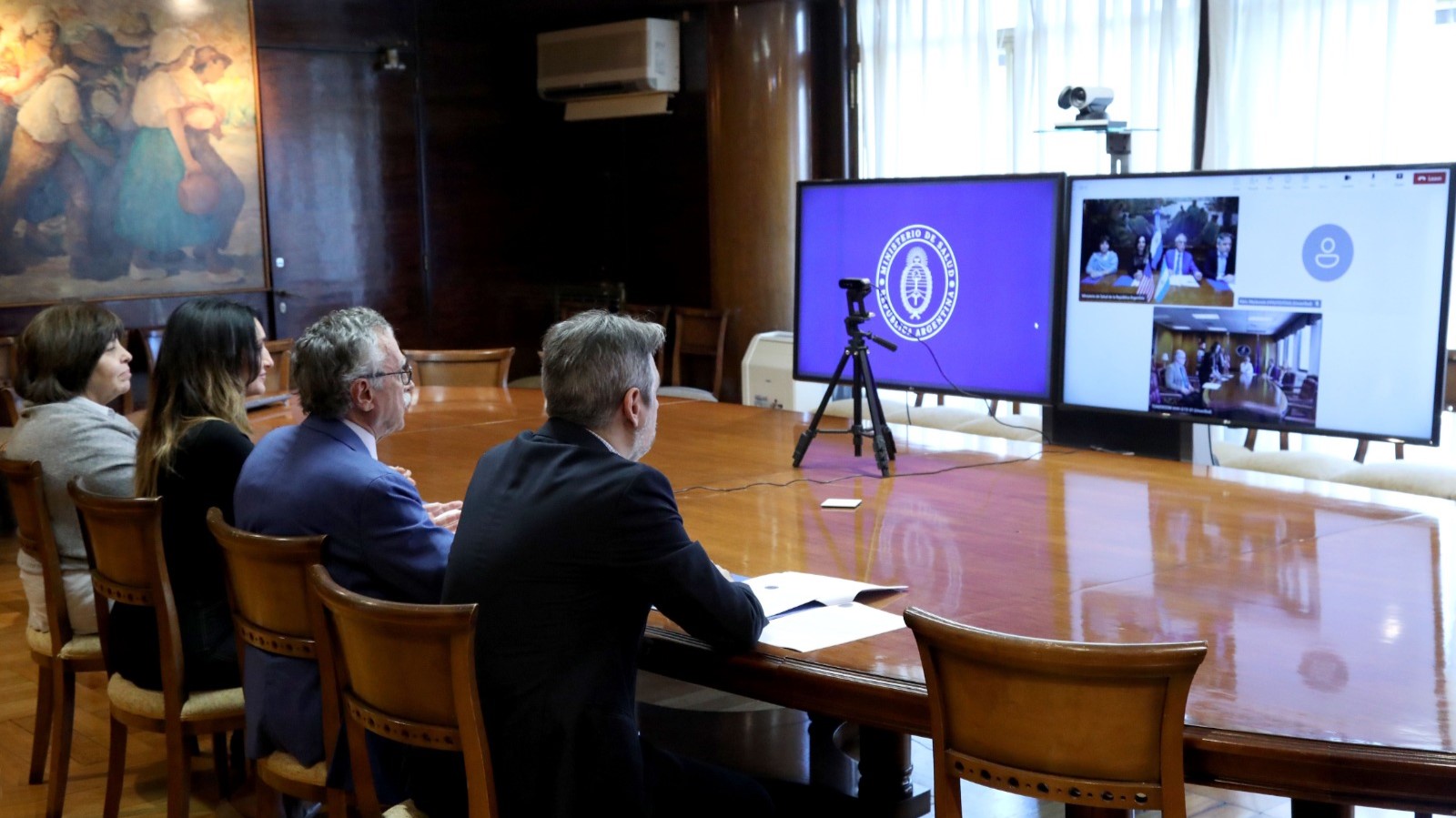 Argentina y Estados Unidos fortalecen la cooperación en materia de salud