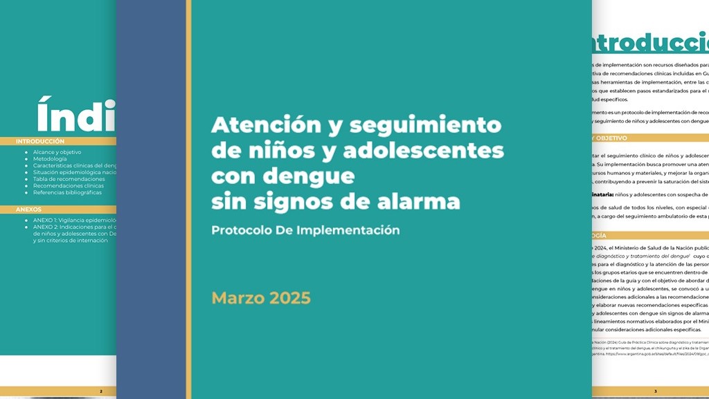 Protocolo para la atención de niños y adolescentes con dengue sin signos de alarma