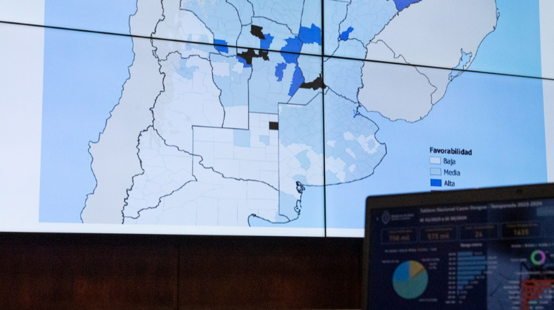 Salud desarrolla un mapa que permite anticipar el riesgo local de brote de dengue