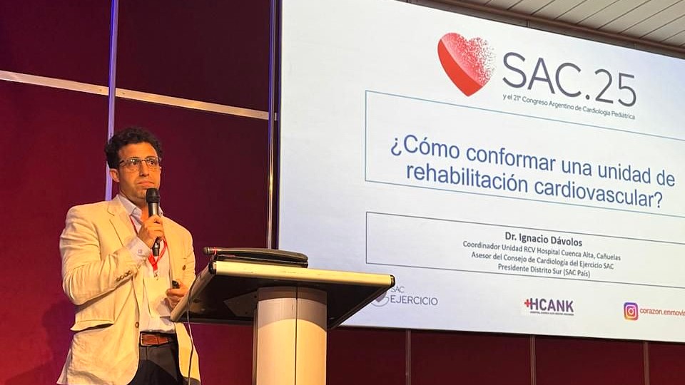 Cardiología del HCANK presente en el Congreso de la SAC 