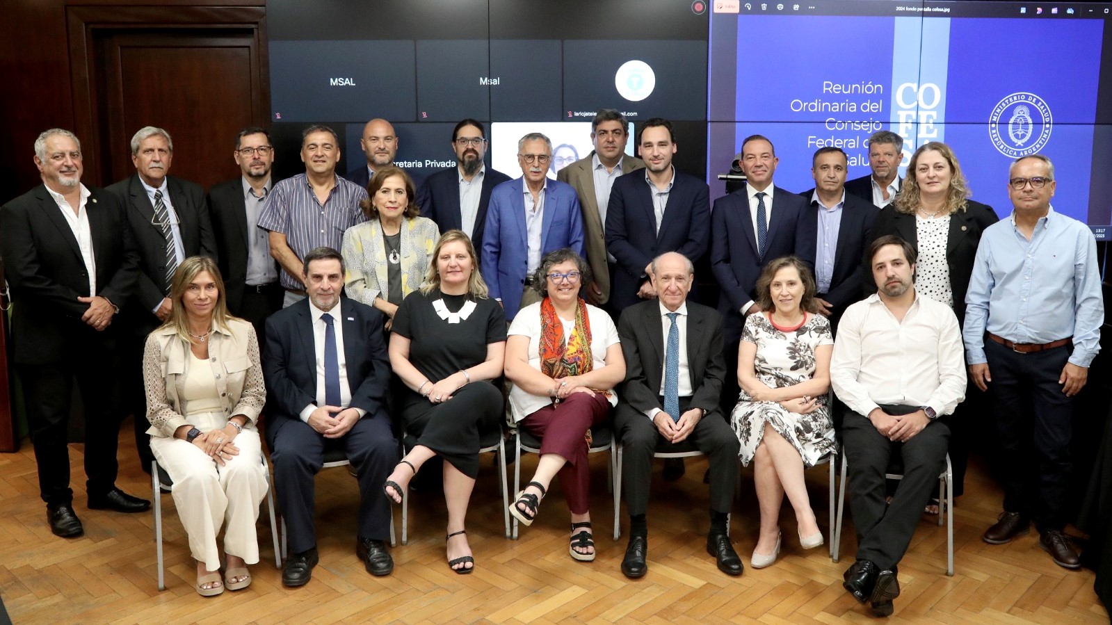 Lugones encabezó una nueva edición del Consejo Federal de Salud