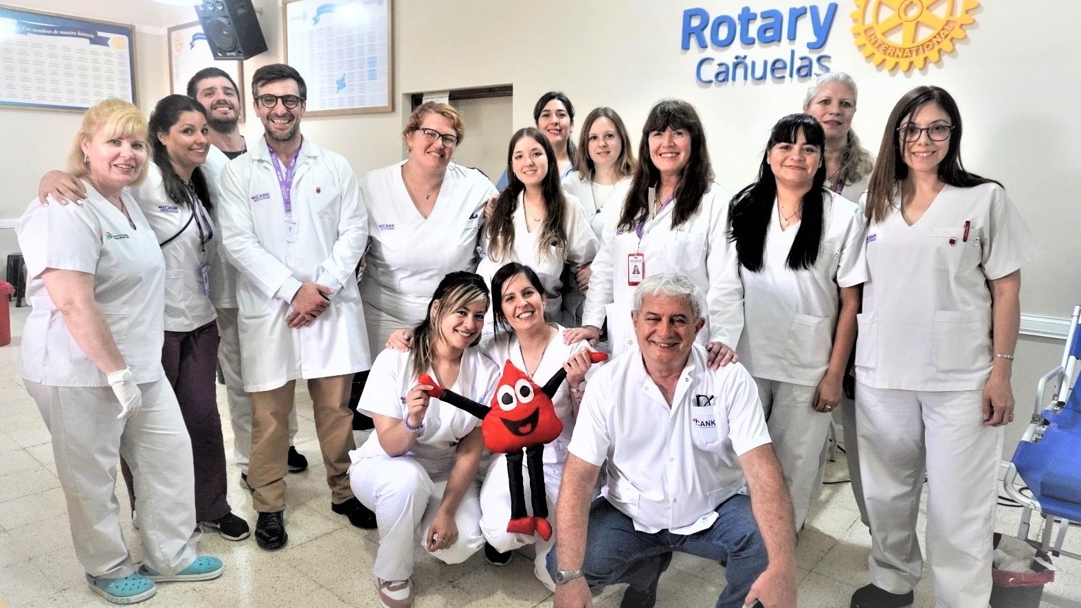 Exitosa jornada de Donación Voluntaria de Sangre con el Rotary Club de Cañuelas