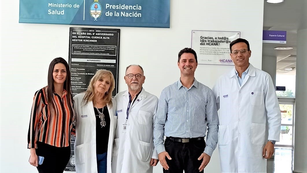 Visita de directivo del Hospital Sant Joan de Déu de Barcelona