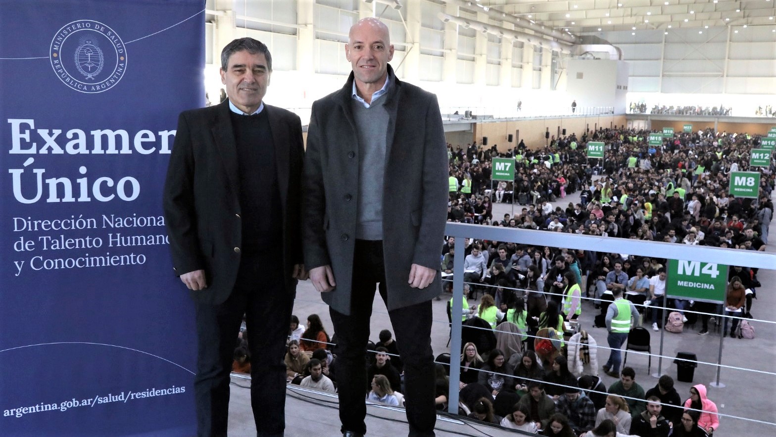 Se realizó el examen de ingreso para residencias de salud 2024