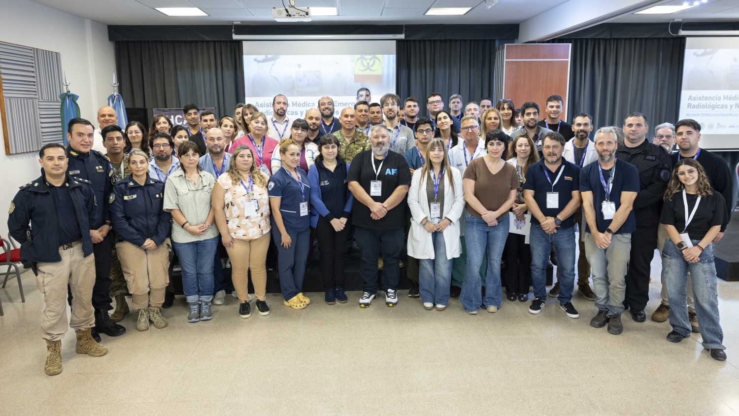 Importante encuentro sobre asistencia médica ante emergencias radiológicas y nucleares