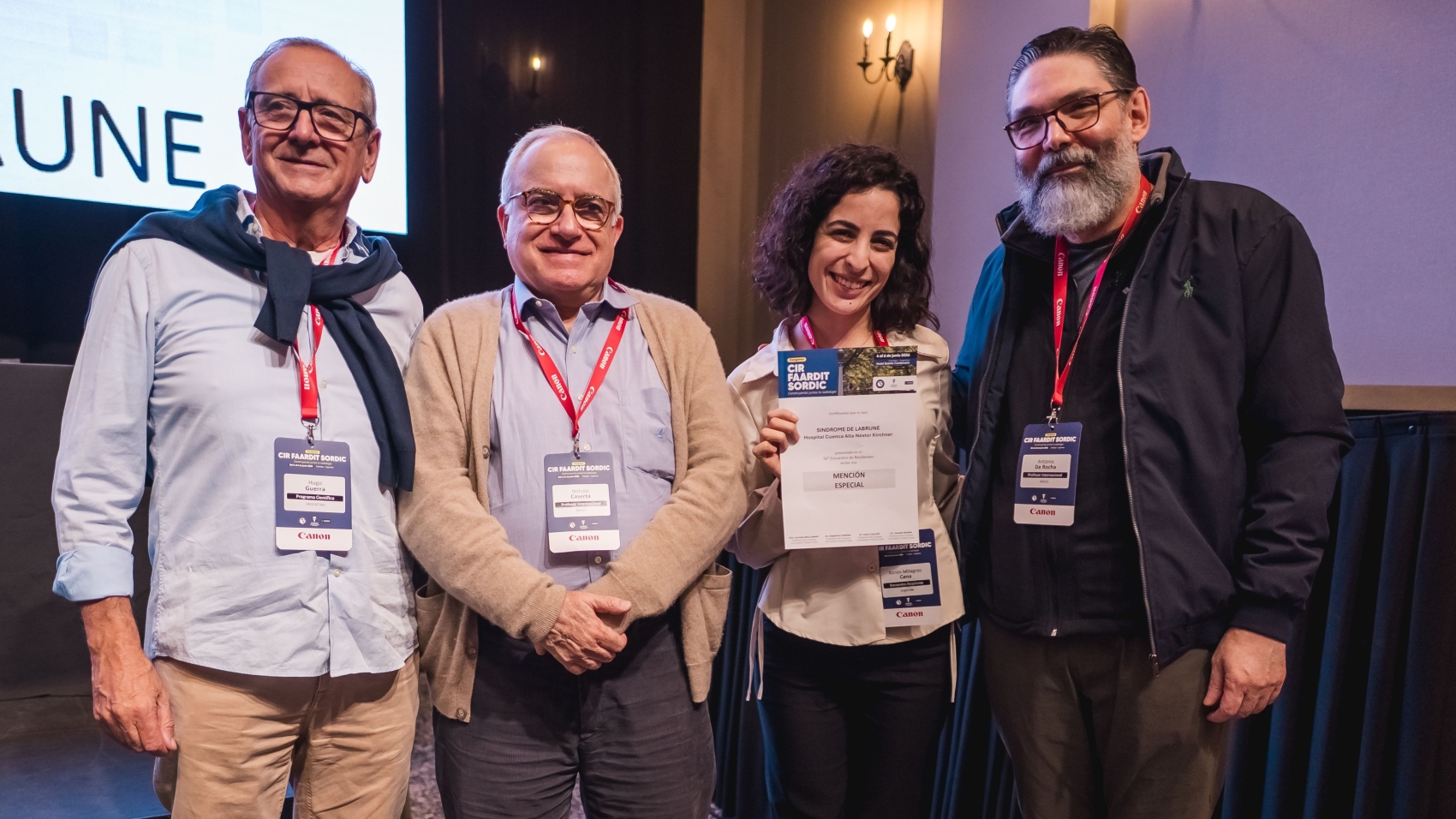 Distinción académica para el HCANK en el Congreso Internacional de Diagnóstico por Imágenes