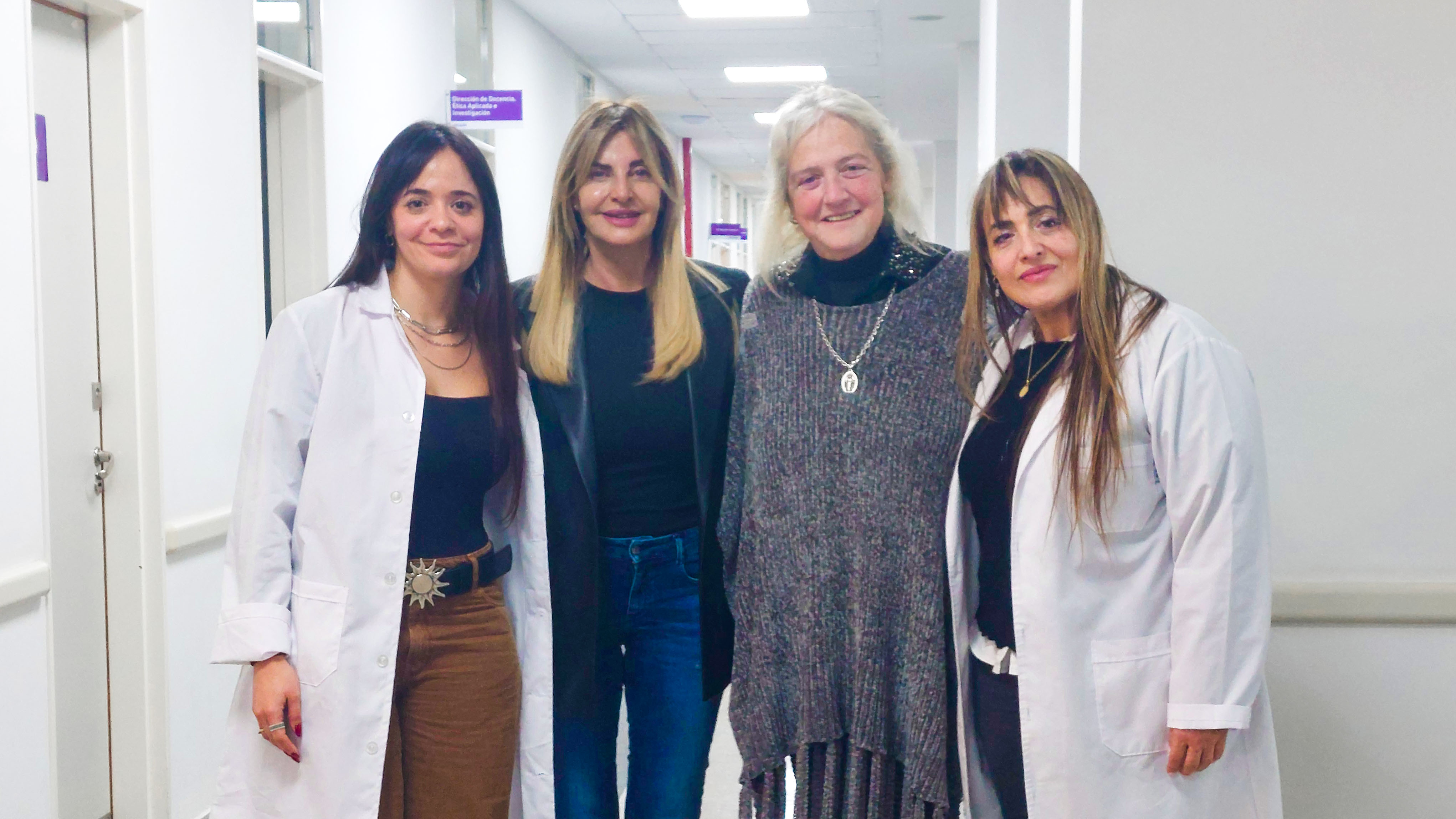 Autoridades del HCANK recibieron a la intendenta de Cañuelas Marisa Fassi