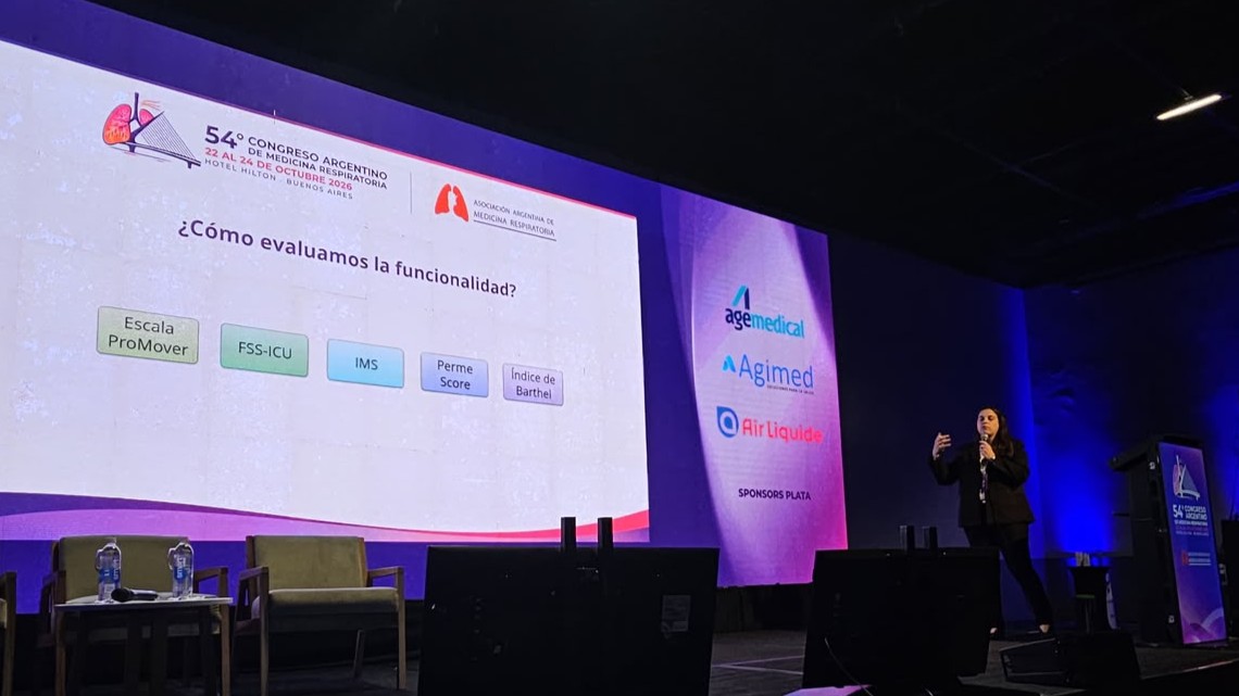 El HCANK presente en el 54° Congreso Argentino de Medicina Respiratoria